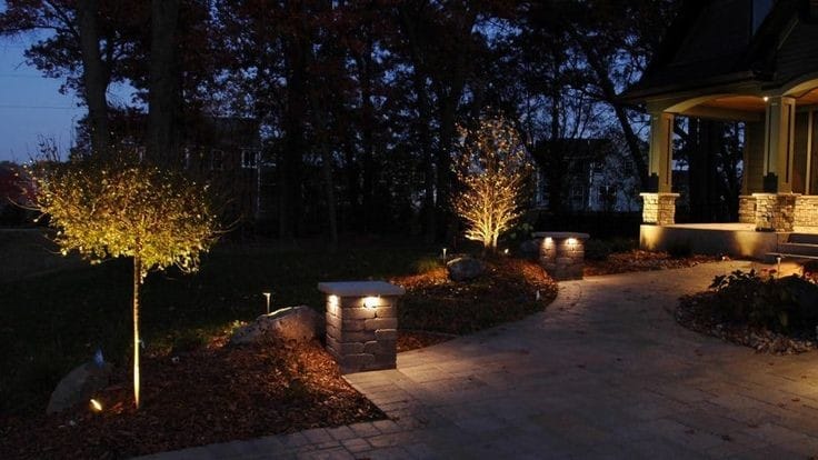 art of landscape lighting designer